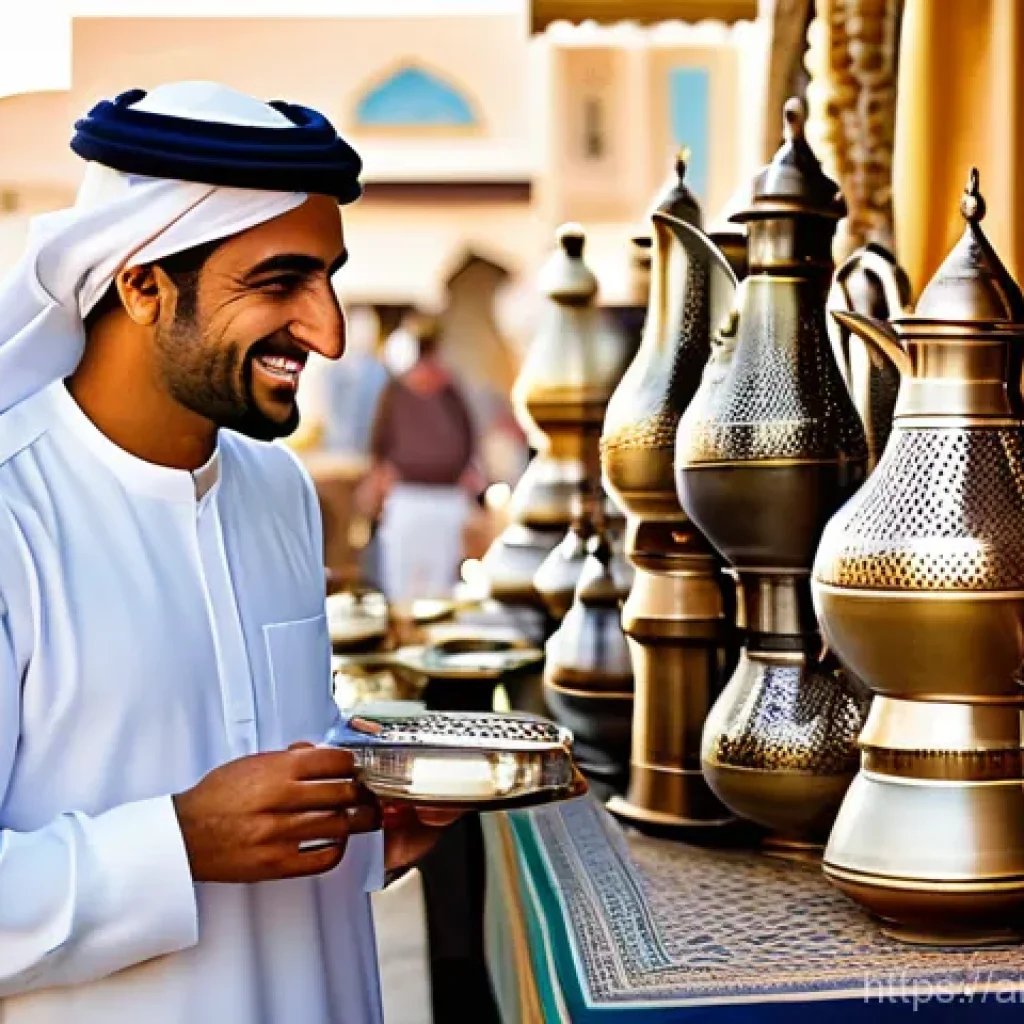 브랜드 스토리텔링을 통한 혁신 전략 - **Prompt: The Essence of Authentic Storytelling in an Arab Marketplace** A vibrant, sunlit scen...
